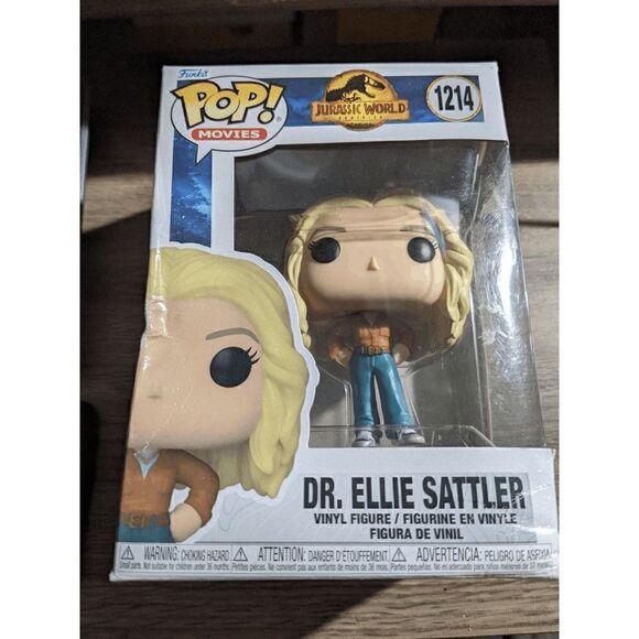 Funko Pop! Movies: Jurassic World Dominion - Dr. Ellie Sattler Vinyl Figure - Picture 2 of 5